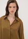 Camicia verde regular fit con collo classico_0