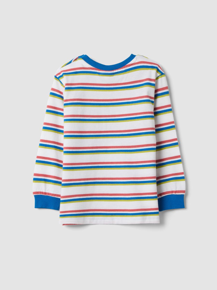 White crew-neck T-shirt in pure organic cotton_1