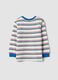 T-shirt bianca girocollo in puro cotone organico_1