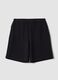 Breathable black 2-way stretch shorts_4