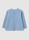 Baby t-shirt in pure blue cotton regular fit with print_1