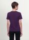 Purple organic cotton crew-neck T-shirt, regular fit_2