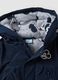 Blue padded hooded jacket with Mickey print for boys_3