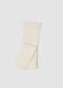 Collant bianco in cotone organico elasticizzato_0