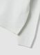 White stretch crew-neck top_3