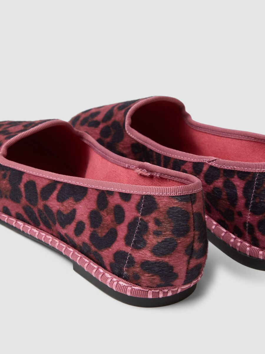 Ballerine rosa classiche con fantasia animalier_2