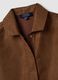 Camicia marrone regular fit con colletto classico_1