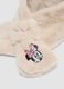 White Minnie embroidered scarf_1