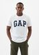 Cotton T-shirt with logo print_0