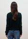 Green crew-neck cable-knit wool-blend jumper, regular fit_3
