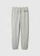 Light grey cotton-blend jogger trousers with GAP logo_0