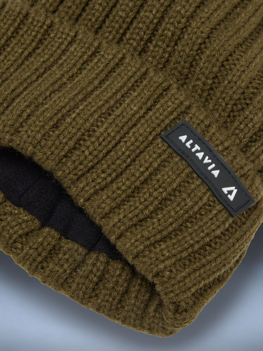 Rib-Knit Beanie with Turn-Up Cuff ALTAVIA WITH DEBORAH COMPAGNONI_2