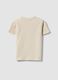 Beige pure cotton boys&rsquo; T-shirt, regular fit, with nautical print_1