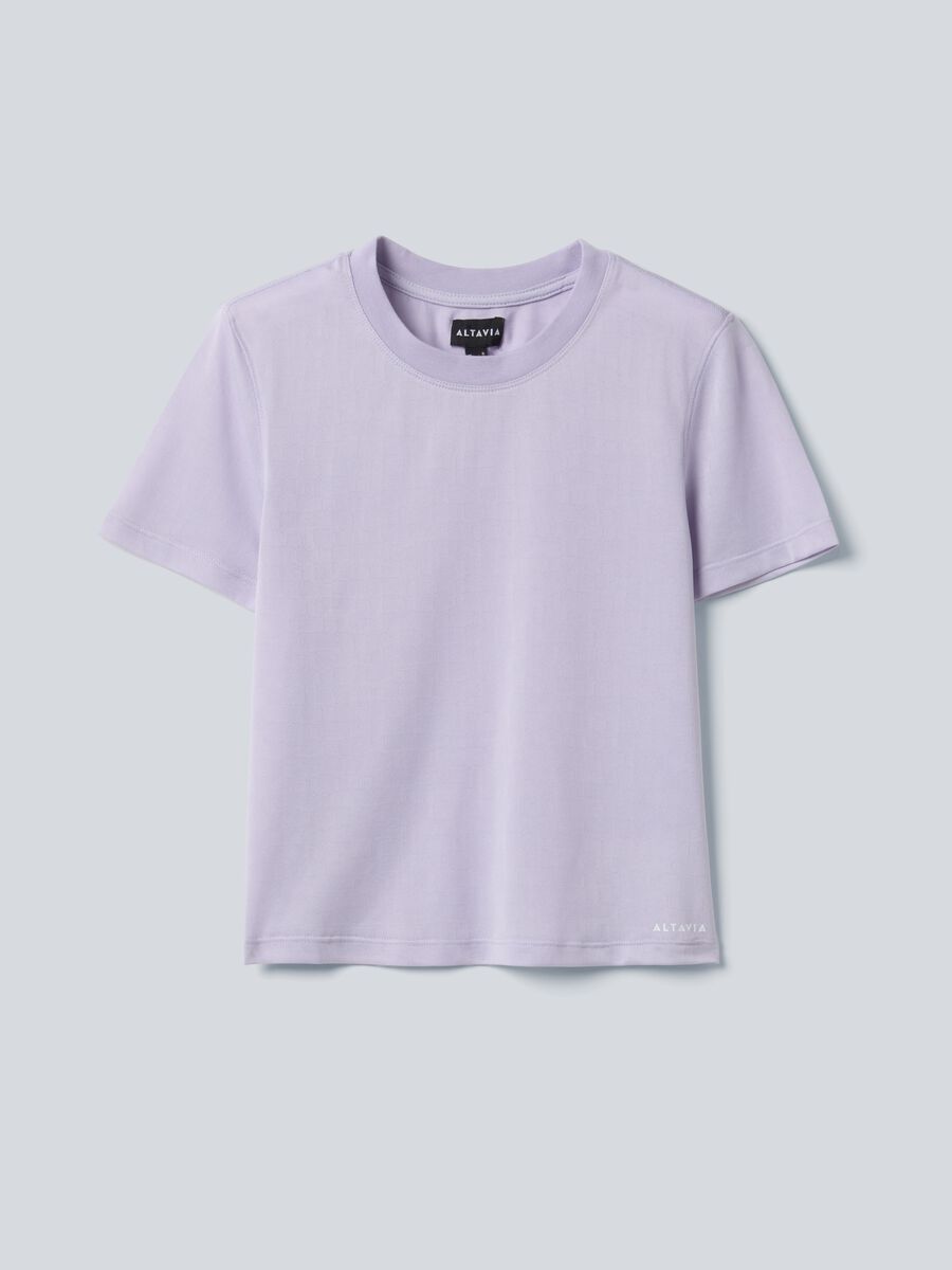 Purple technical sports T-shirt ALTAVIA COURT_4