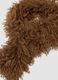 Sciarpa marrone effetto peluche_1
