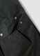 باركا خضراء بمزيج قطن مع ياقة مخملية_1