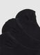 Black Cotton Blend Sock Set_1