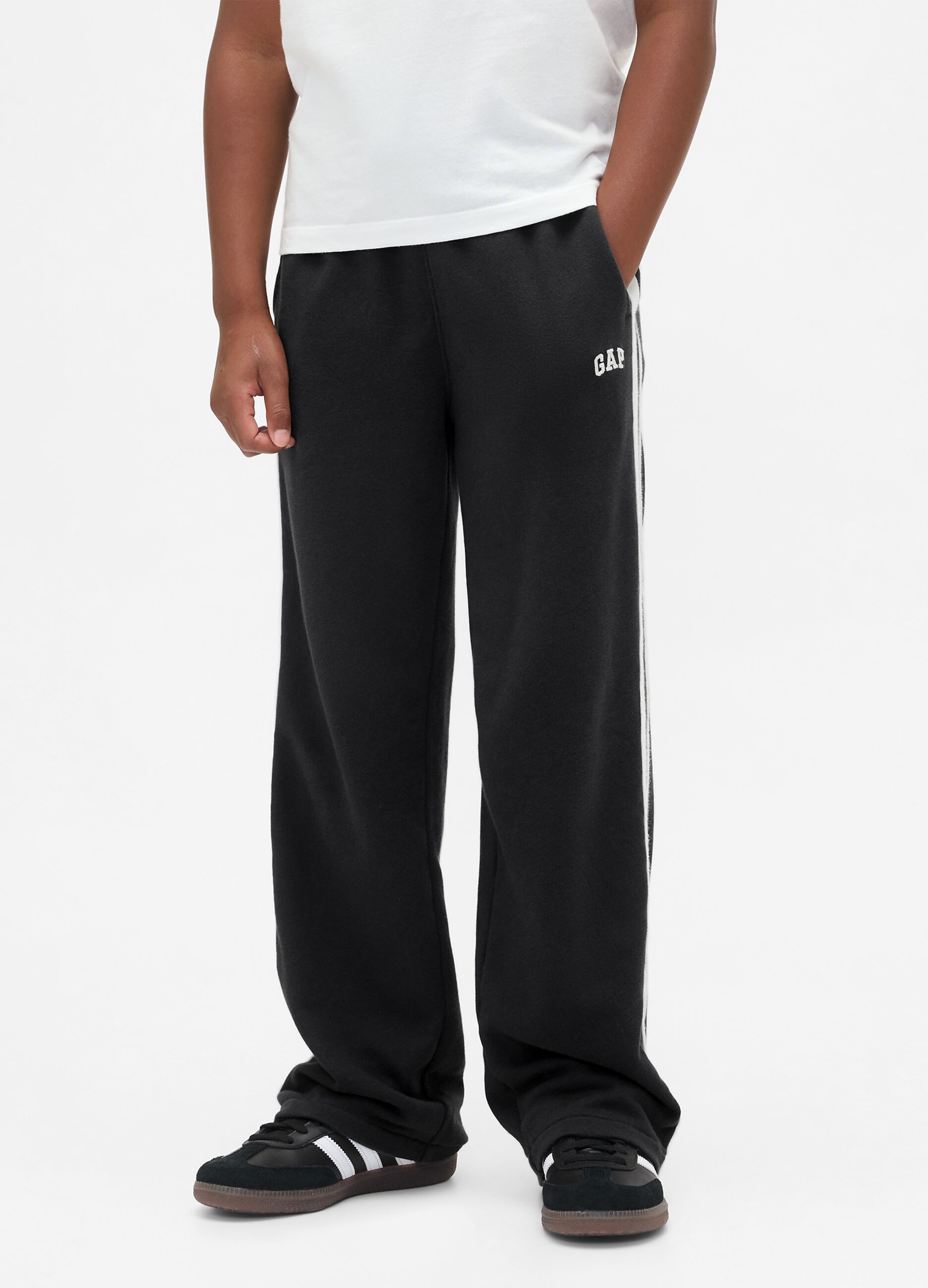 Black trousers for children