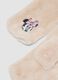 White Minnie embroidered scarf_2