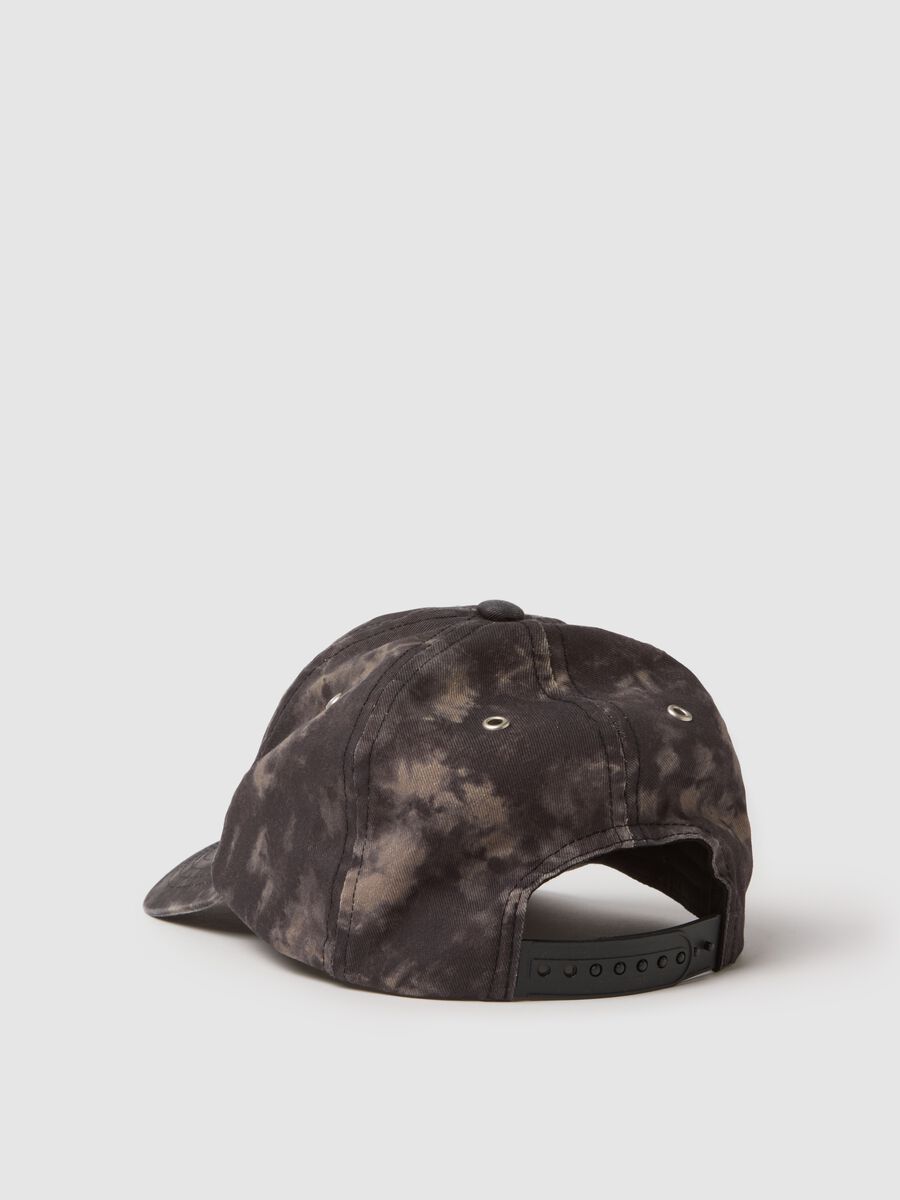 Multicolour Pure Cotton TieDye Baseball Cap - Regular Fit_1