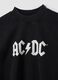 Black cotton-blend AC/DC printed sweatshirt_5