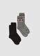Two-pack of multicolour stretch-fabric socks_0