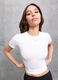 Fitted White Logo T-shirt_3