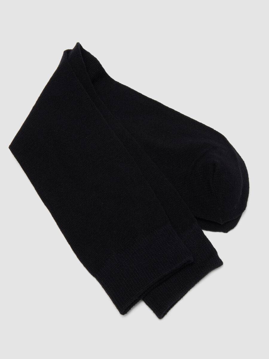 Five-pack of stretch organic cotton mid socks_1