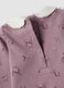 Purple organic cotton bodysuit with collar_3