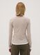 Beige cotton-blend crew-neck T-shirt_2