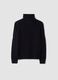 Maglia blu a dolcevita regular fit in jersey knit_2