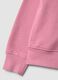 Girls&rsquo; pink organic cotton hooded sweatshirt_3
