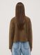 Brown regular-fit shacket with patch pockets_3