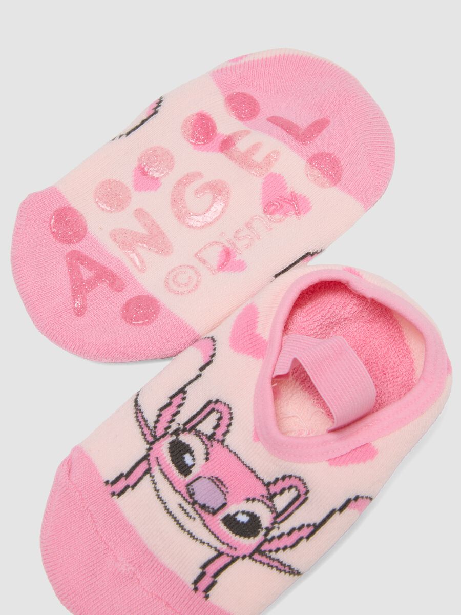 2-pack multicolour Lilo & Stitch print socks in stretch organic cotton_1