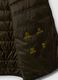 Brown Ultralight Padded Gilet with Zip_1