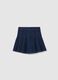 Girls' Blue Denim Skirt Regular Fit_1