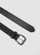 Black belt with buckle and heart appliqu&eacute;s_1