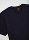 Men's blue pure cotton T-shirt_5
