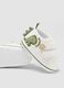 Scarpine bianche con dinosauro e chiusura a strappo_1