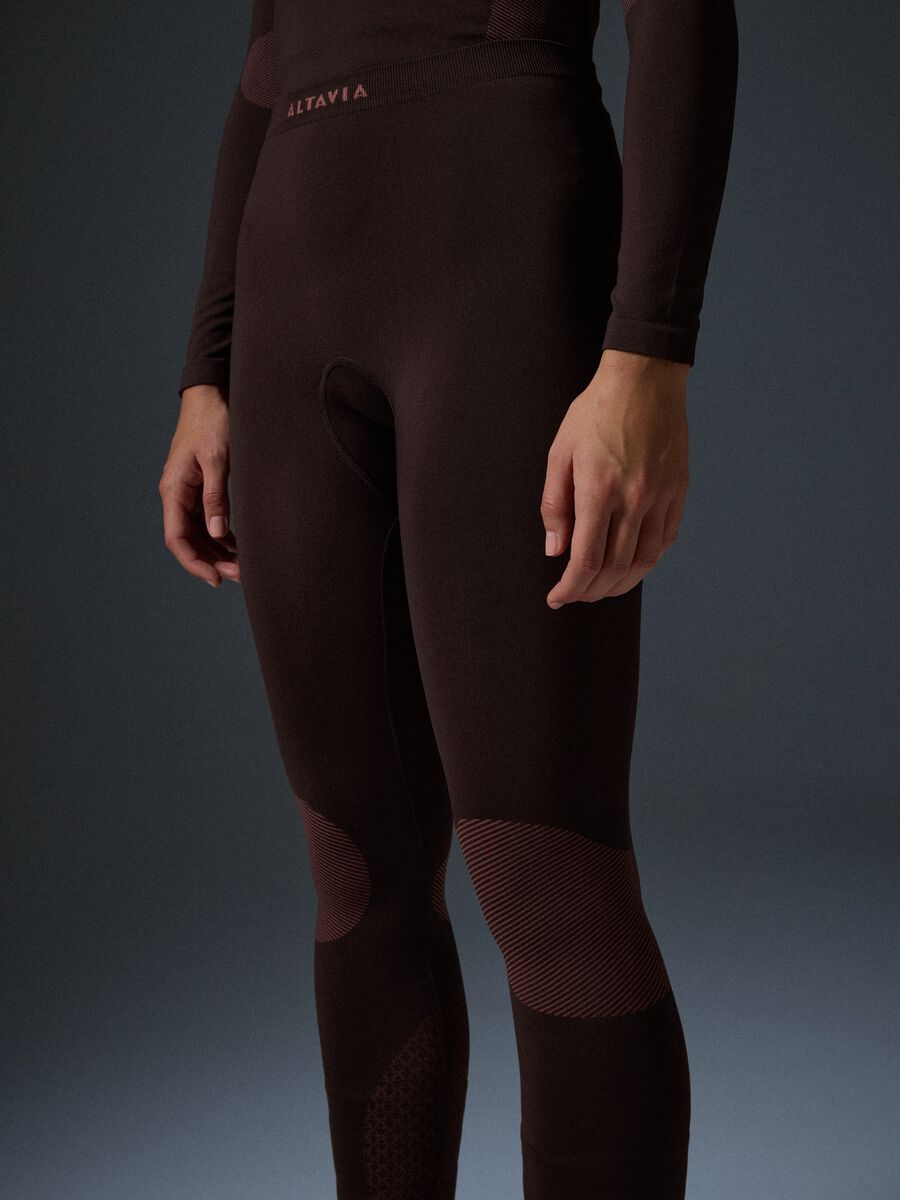 Seamless Thermal 2-Way Stretch Leggings ALTAVIA WITH DEBORAH COMPAGNONI_3