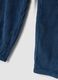 Pantaloni blu comfort fit con vita elasticizzata_3
