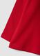 T-shirt rossa in puro cotone organico con girocollo_3