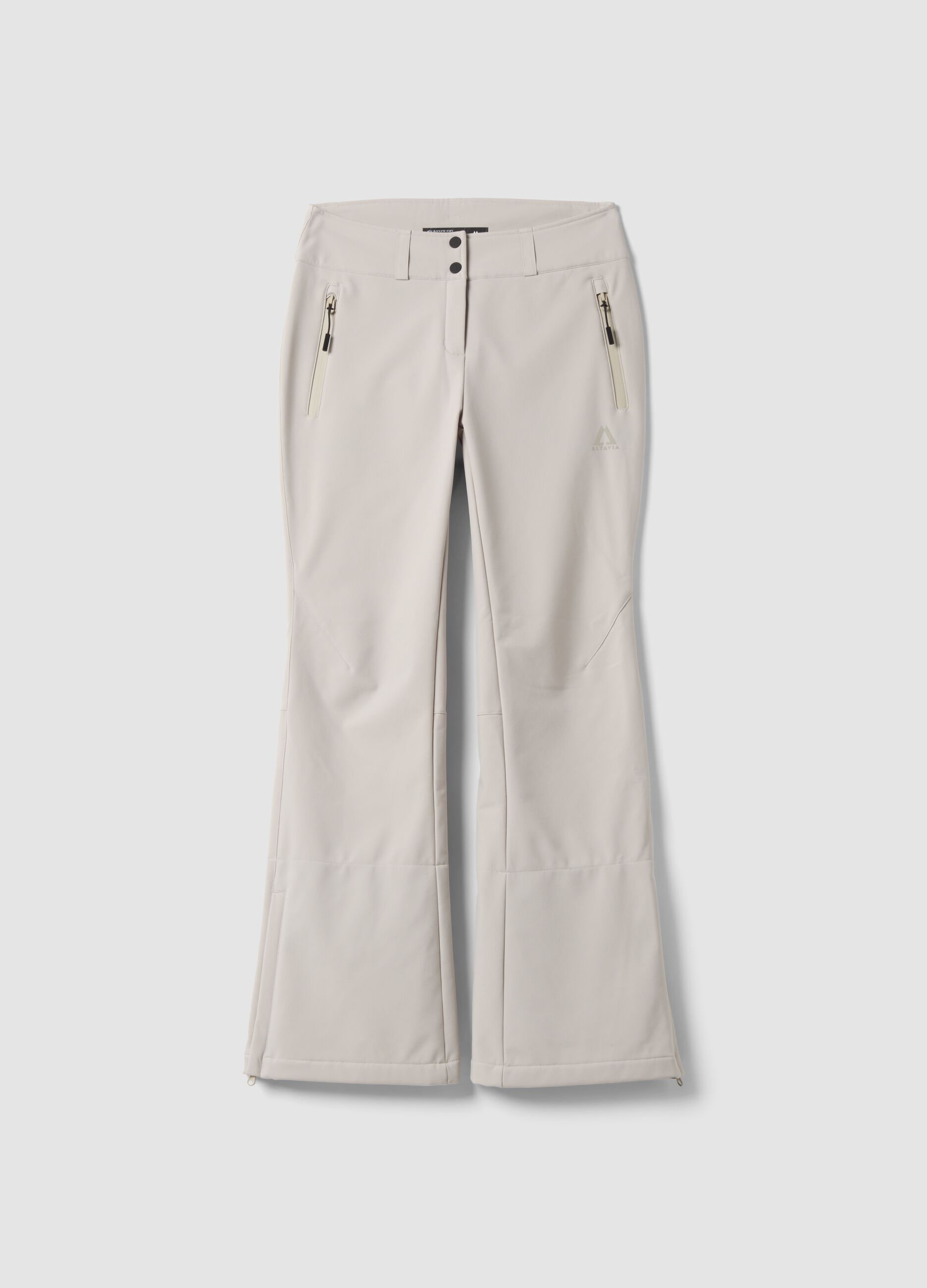 Water-Repellent Softshell Ski Trousers ALTAVIA WITH DEBORAH COMPAGNONI