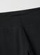 Black stretch cotton slim-fit leggings_6