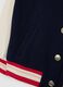 Girls' Regular Fit Pure Cotton Blue Sweatshirt_3
