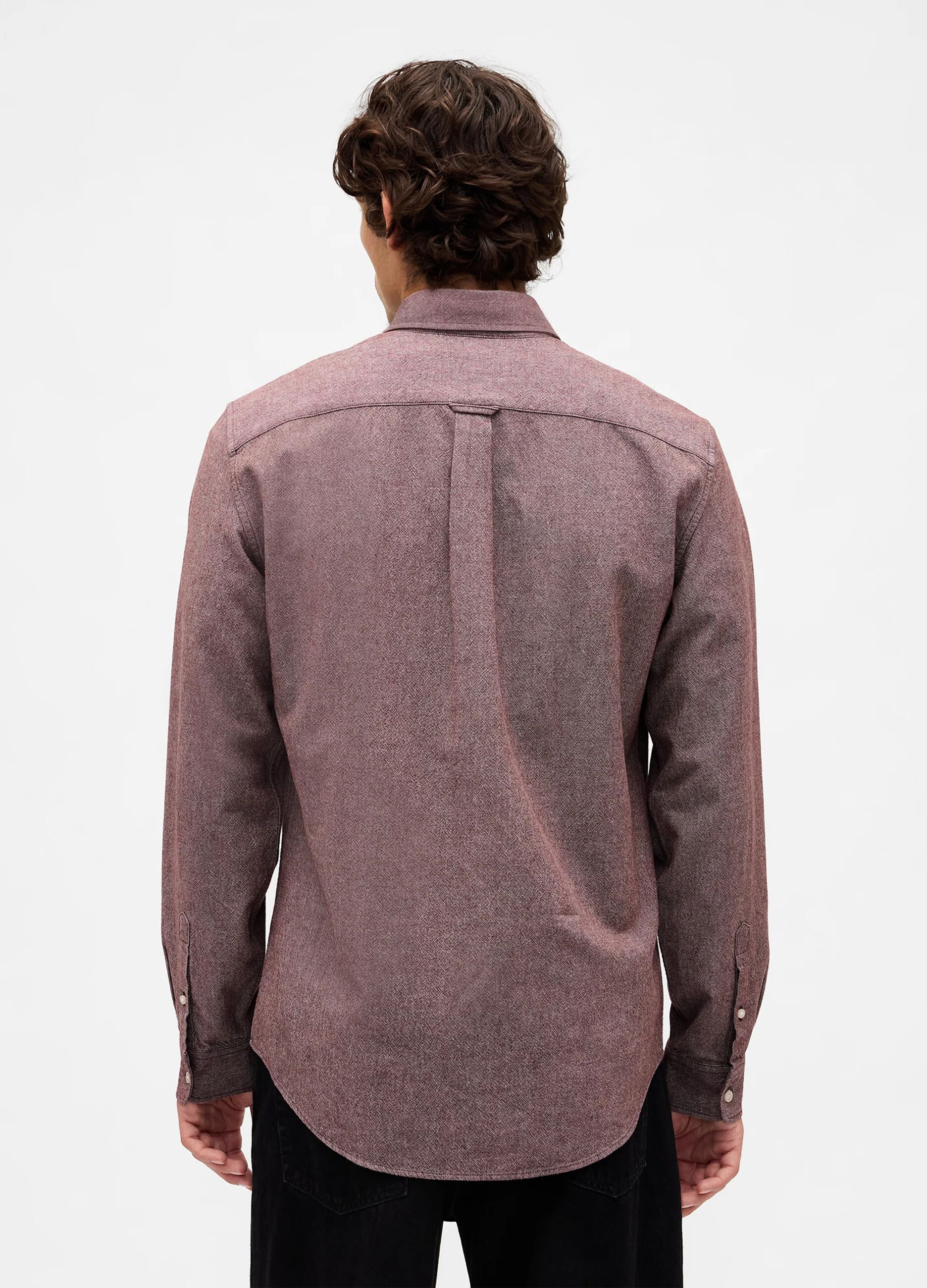 Brown Stretch Shirt