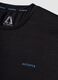 Black breathable crew-neck slim-fit T-shirt ALTAVIA RUNNING_2