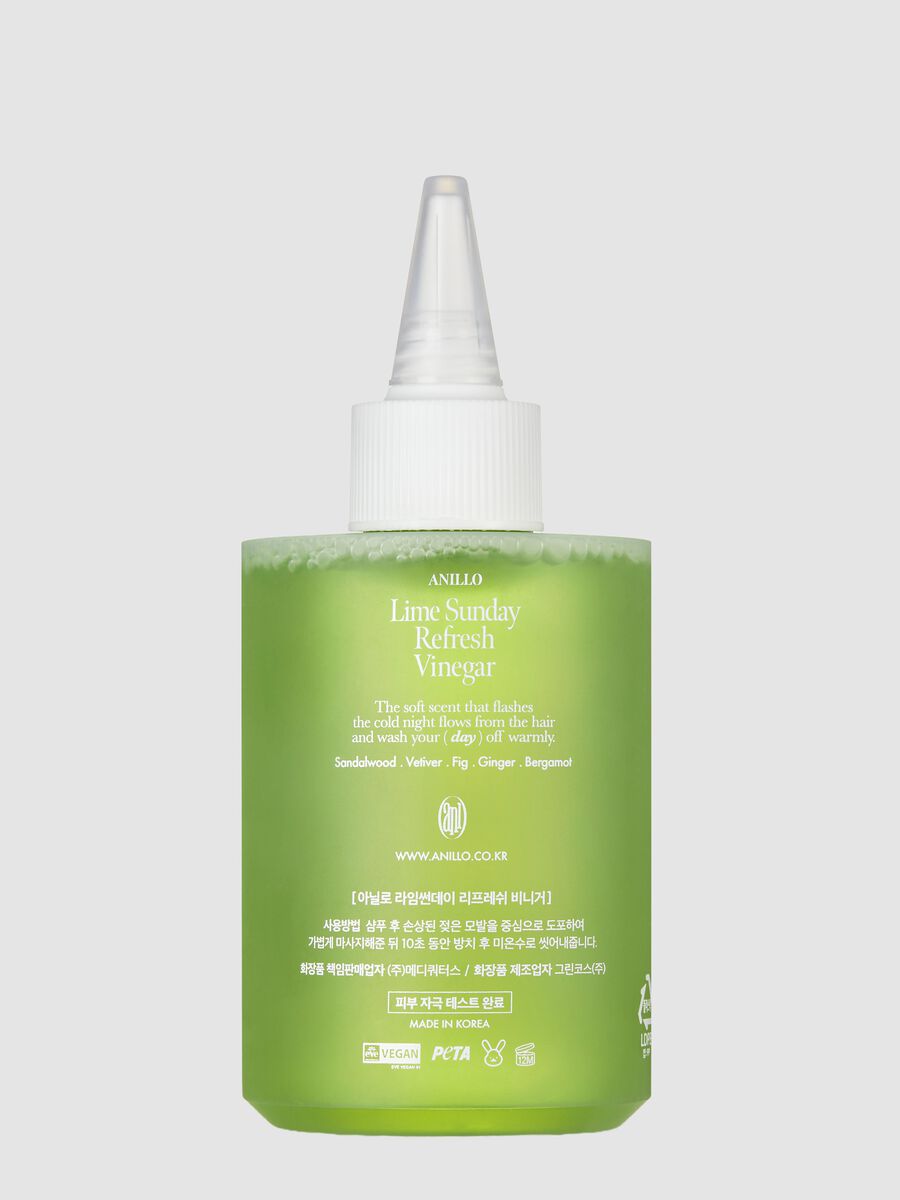 Lime Sunday Refresh Hair Vinegar 200ml - Korean haircare_1