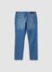 Jeans blu chiaro in cotone elasticizzato slim fit_1