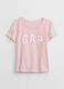 Cotton T-shirt with logo print_0